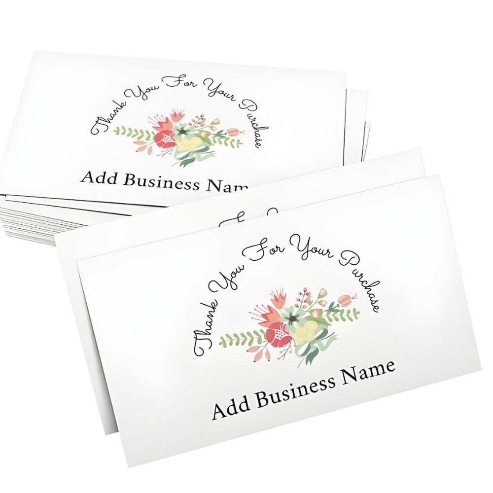 Thank You Cards with Personalization